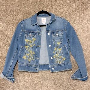 LuLaRoe luxury denim jacket - S